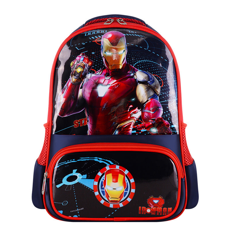 Versatile Primary Boys Cartoon Burden Reduction Elementary School Students' Schoolbags