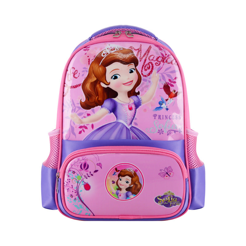 Versatile Primary Boys Cartoon Burden Reduction Elementary School Students' Schoolbags