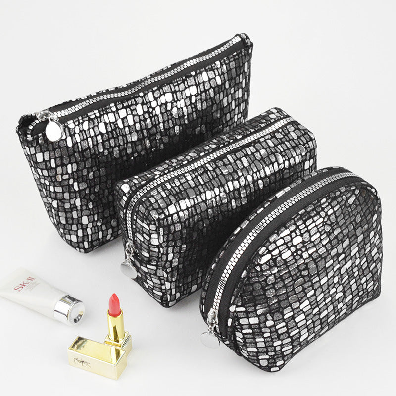 Women's High-grade Cosmetics Storage Fashion Trend Shimmer Cosmetic Bags