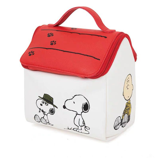 Women's Magazine Appendix Snoopy Cartoon Storage Large Cosmetic Bags