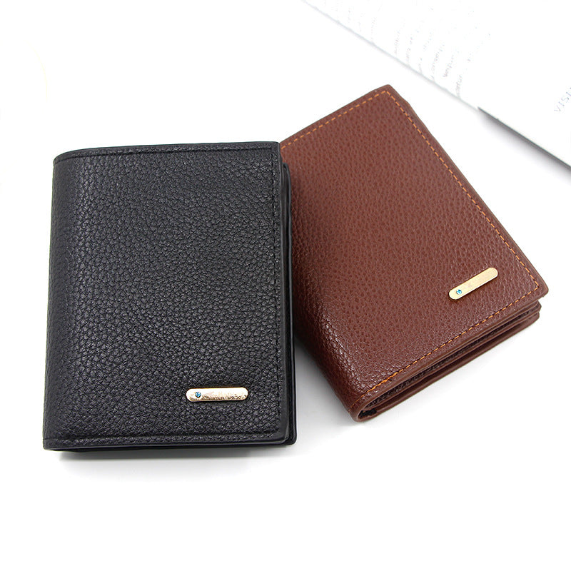 Men's Creative Attractive Unique Simple Short Men's Wallets