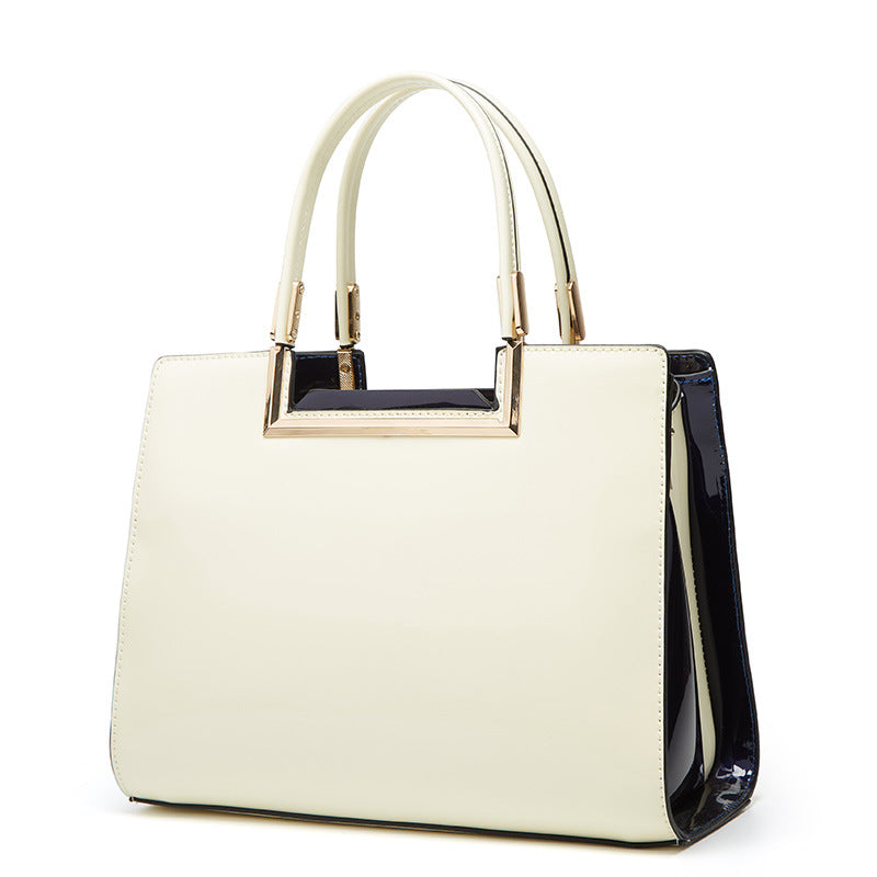 Women's Patent Leather Mother's Simple Fashion Trend Handbags