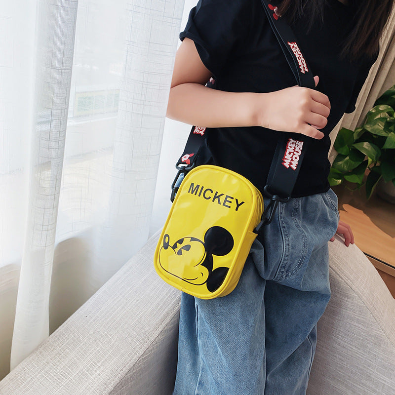 Children's Cartoon Mobile Cute Printed Fashionable Stylish Children's Shoulder Bags