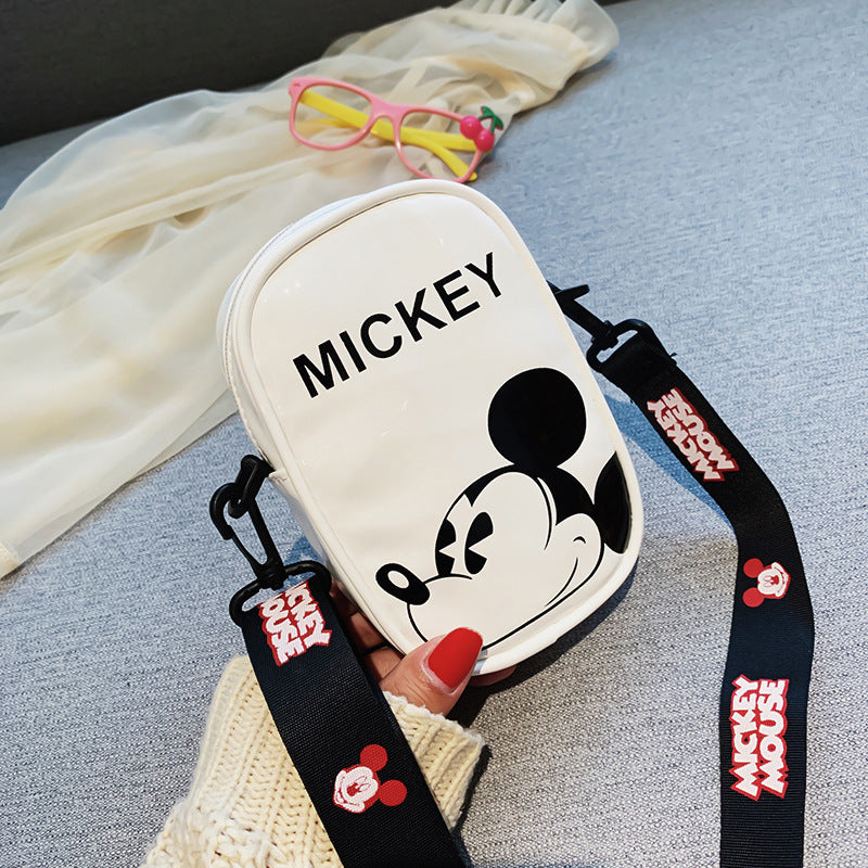 Children's Cartoon Mobile Cute Printed Fashionable Stylish Children's Shoulder Bags