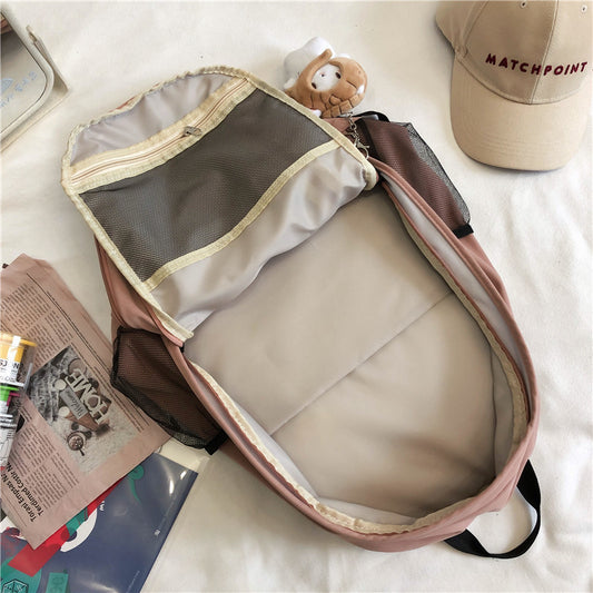 Women's & Men's & Fashion Canvas Korean Leisure Backpacks