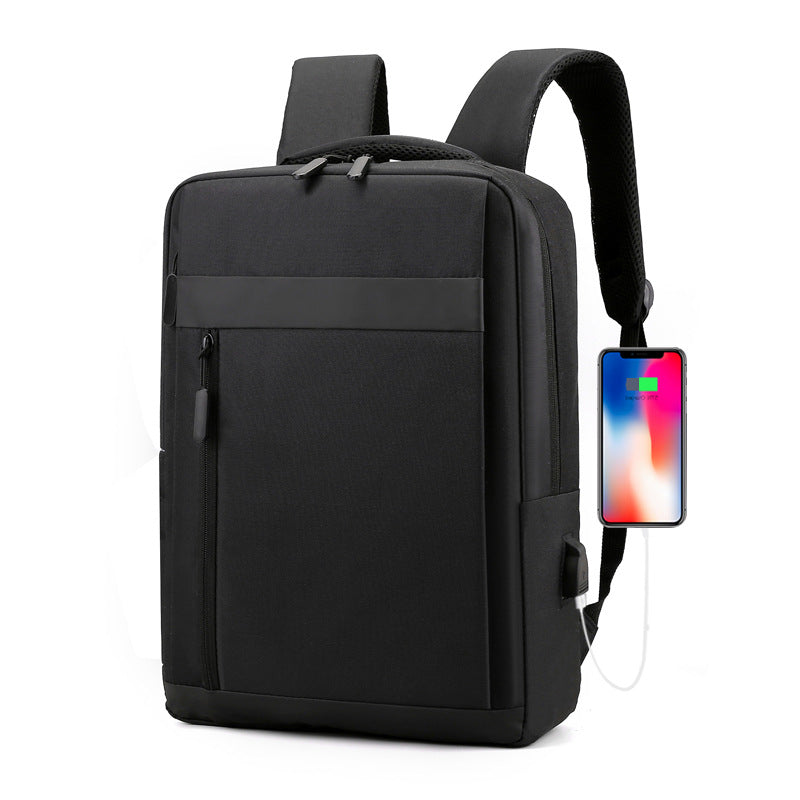 Men's Business Korean Fashion Large Capacity Rechargeable Backpacks