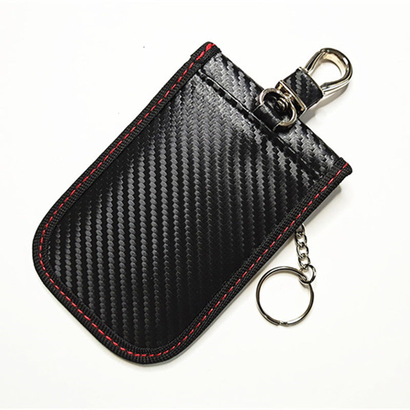 Pretty Carbon Fiber Car Shielding Faraday Key Bags