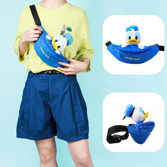 Women's Popular Donald Duck Versatile Trendy Waist Packs