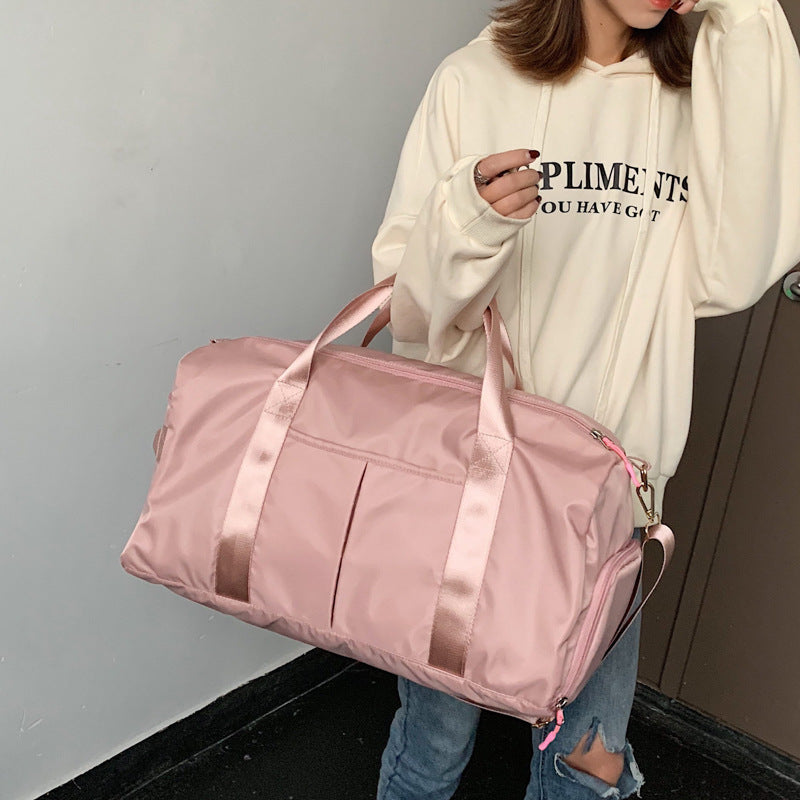 Style Pink Fashion Short-distance Portable Large Travel Bags