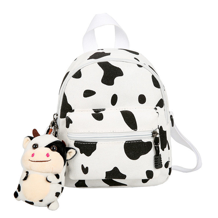 Style Female Super Popular Cows Pattern Backpacks