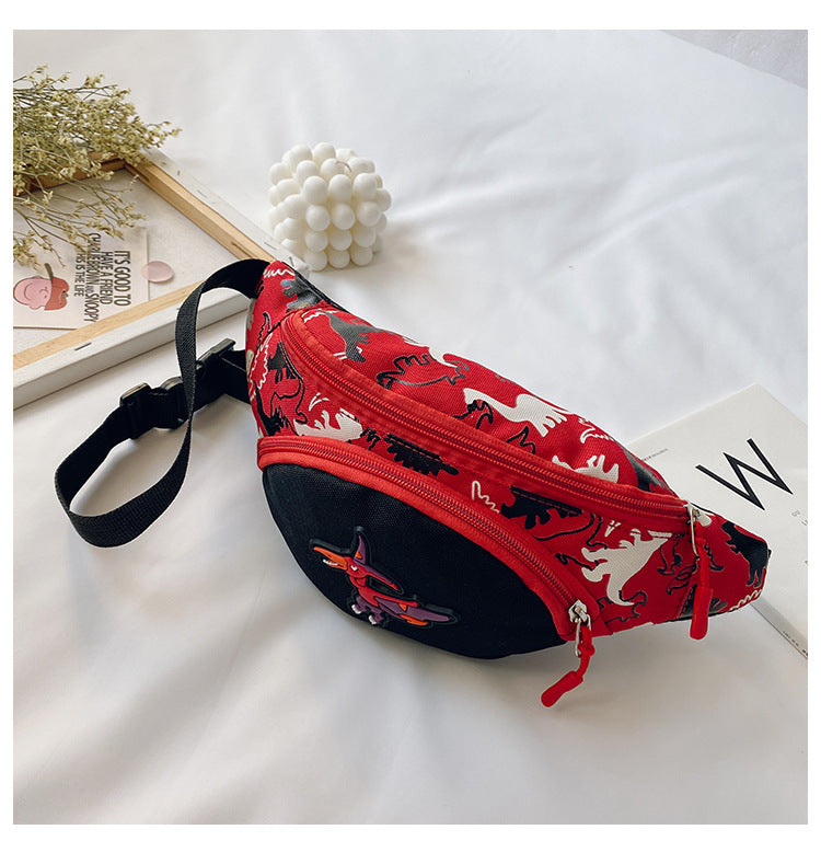 Children's Beautiful Charming Dinosaur Fashion Personalized Children's Waist Packs