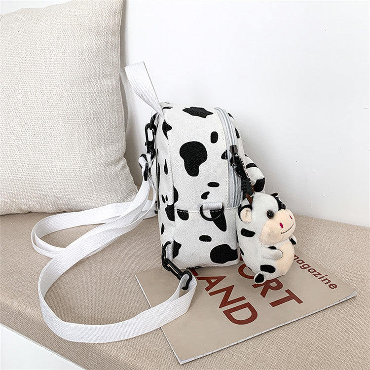 Style Female Super Popular Cows Pattern Backpacks