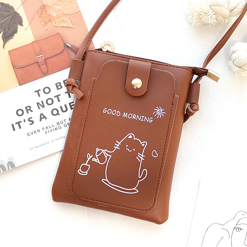 Women's Mobile Korean Cute Simple Mini Phone Bags