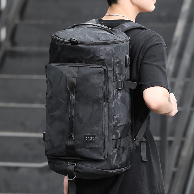 Men's Fashion Basketball Large Capacity Stylish Versatile Backpacks