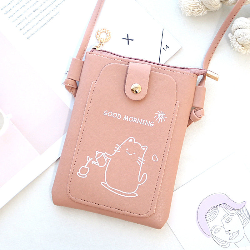 Women's Mobile Korean Cute Simple Mini Phone Bags