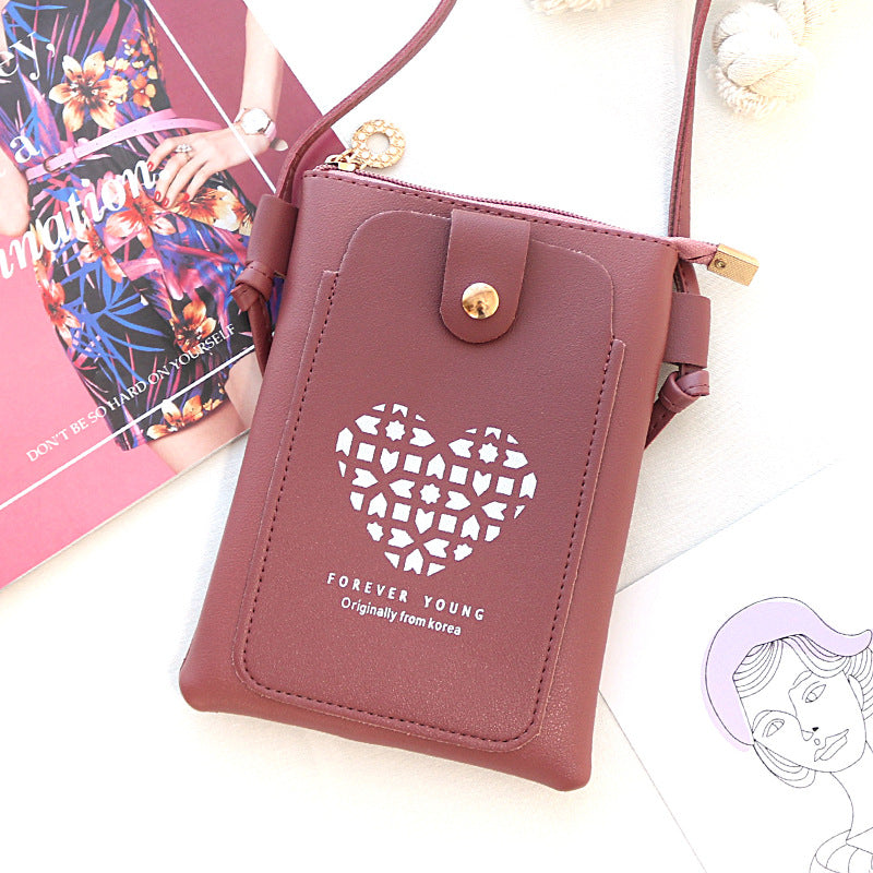 Women's Mobile Korean Cute Simple Mini Phone Bags