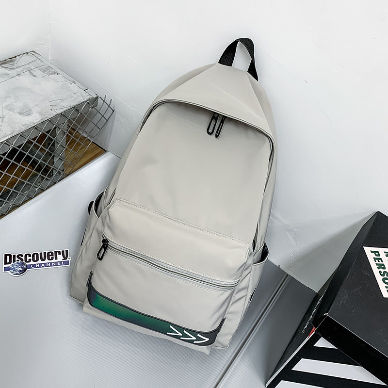 Women's & Men's & Cool Reflective Stripe Korean Simple Early The Campus Of Backpacks