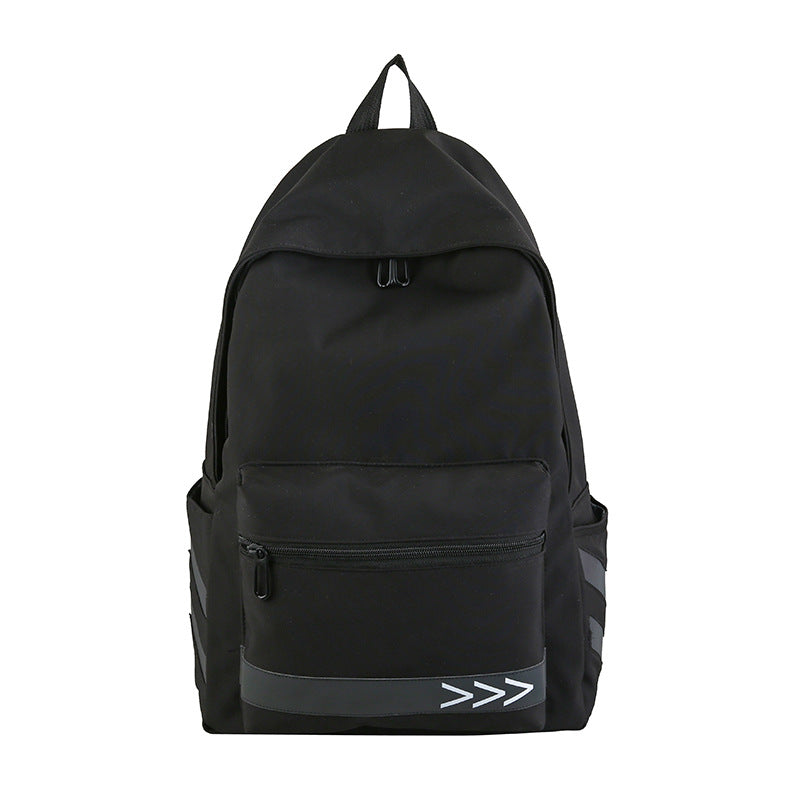 Women's & Men's & Cool Reflective Stripe Korean Simple Early The Campus Of Backpacks