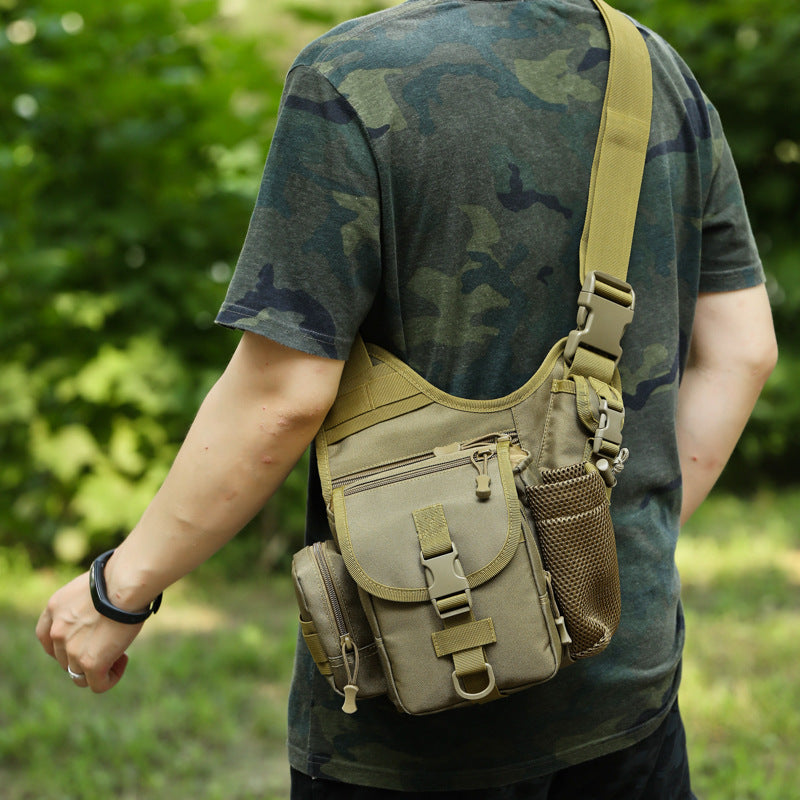 Sacs à dos de sport de cuisse de selle de taille de ventilateur militaire pour hommes