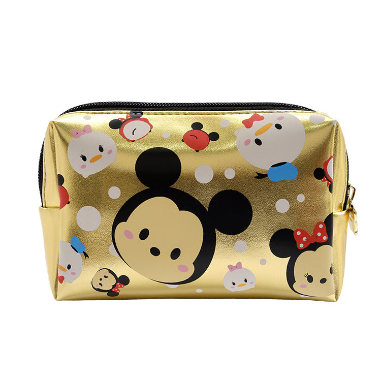 Sacs à cosmétiques de rangement polyvalents imperméables portables Mickey Fashion pour femmes