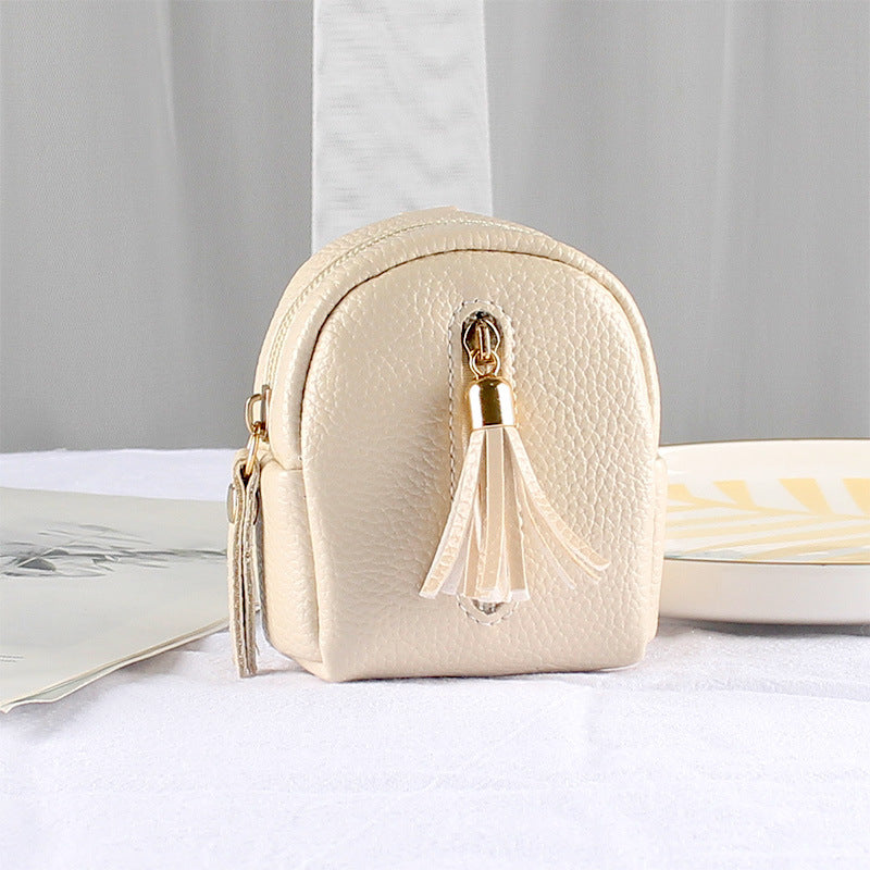 Women's Slouchy Mini Cute Double Zipper Coin Purses