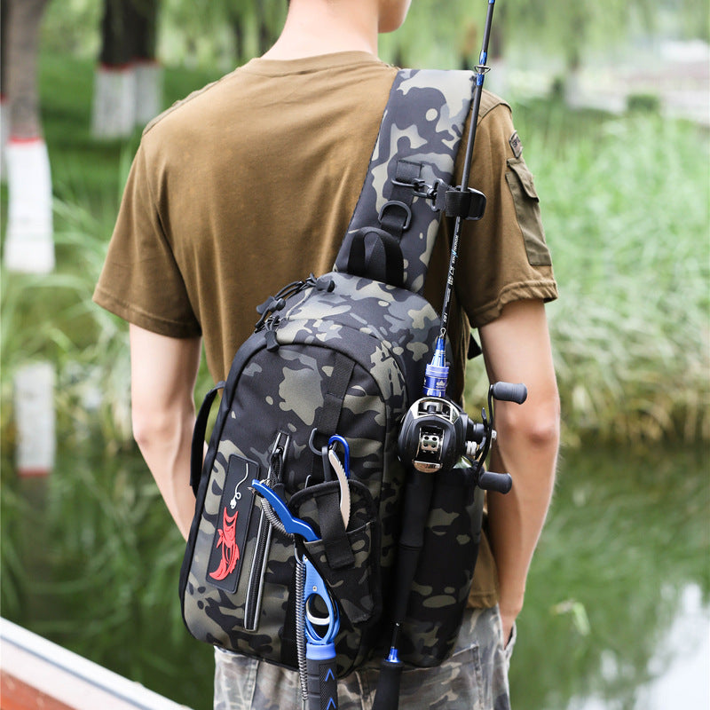 Sacs à dos de sport de pêche de poteau multifonctionnel de leurre créatif Unique