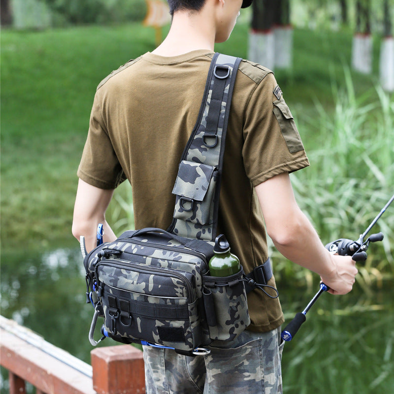 Multifunctional Lure Spinning Fishing Waterproof Rucksack Bags