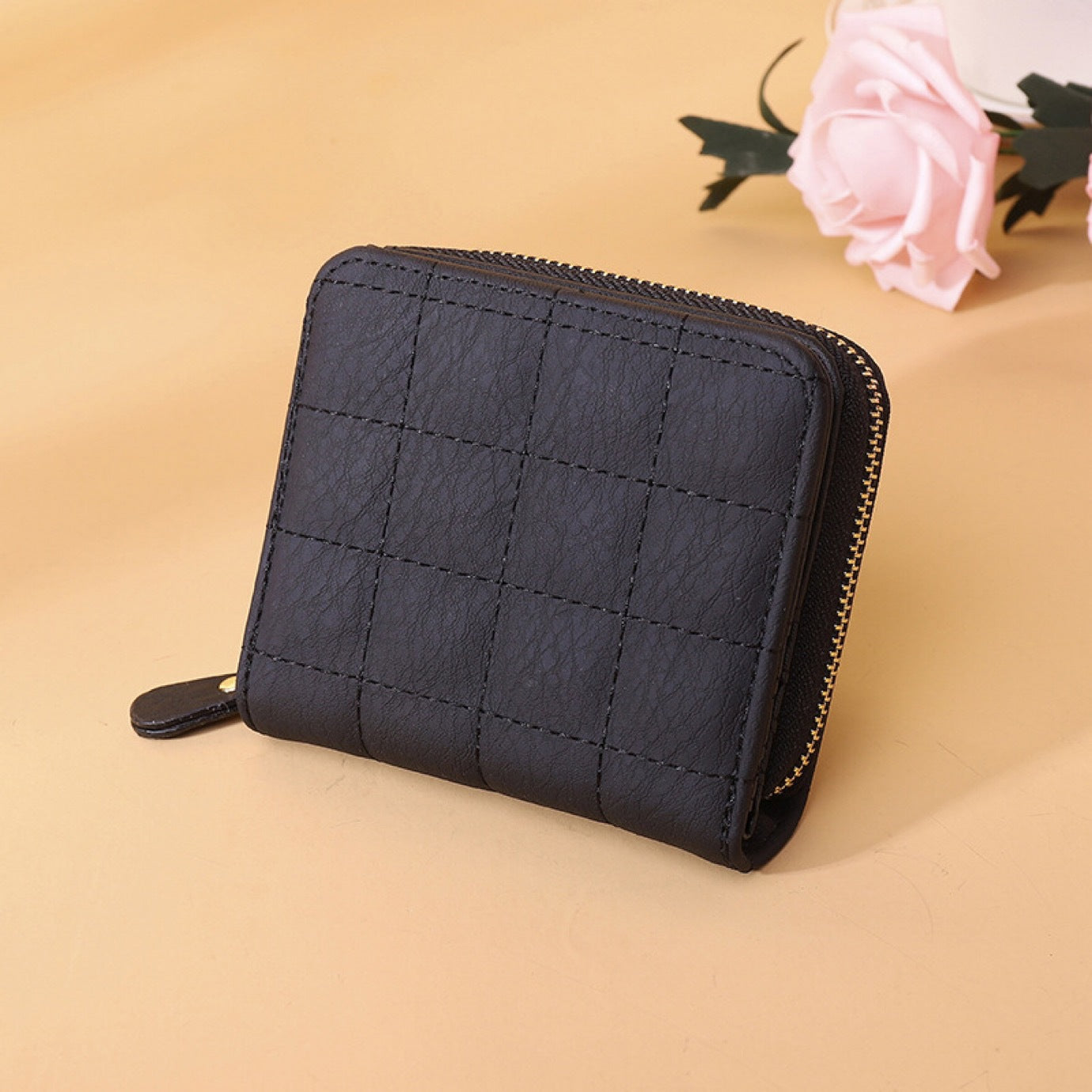 Women's Korean Style Mini Short Zipper Cute Ladies Wallets