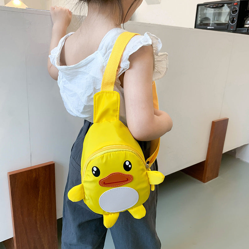 Children's Cute Little Duck Fashion Gift Large Children's Shoulder Bags