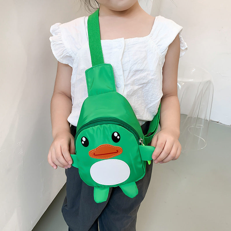 Children's Cute Little Duck Fashion Gift Large Children's Shoulder Bags