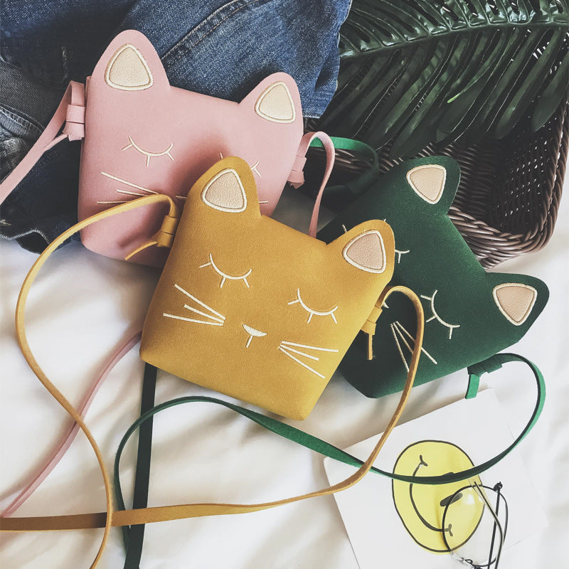 Children's Creative Cute Princess Mini Cat Children's Shoulder Bags