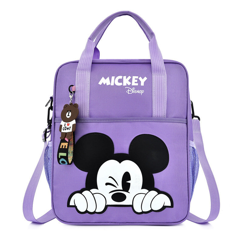 Tutoriel de scolarité classe Mickey garçons cartables des élèves de l'école primaire primaire