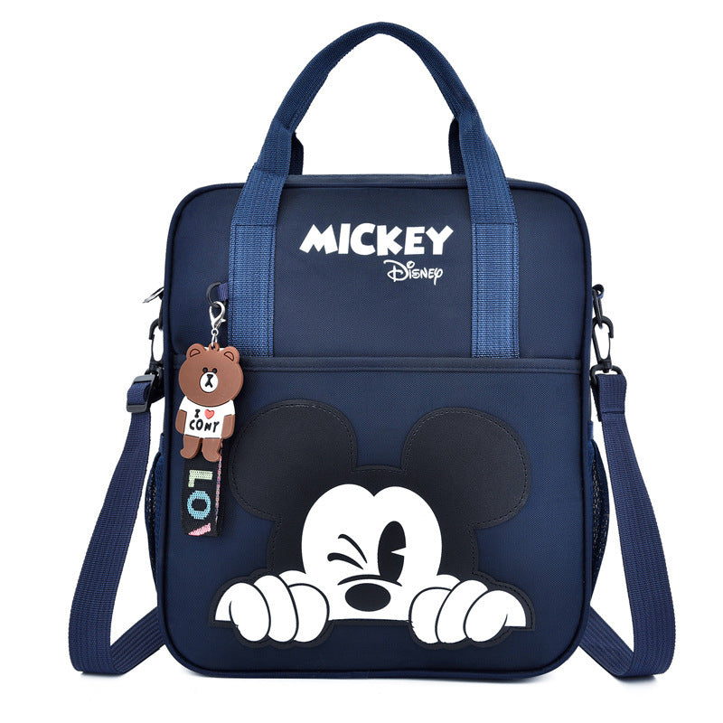 Tutoriel de scolarité classe Mickey garçons cartables des élèves de l'école primaire primaire