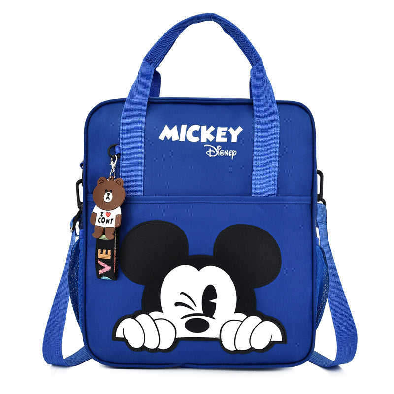 Tutoriel de scolarité classe Mickey garçons cartables des élèves de l'école primaire primaire