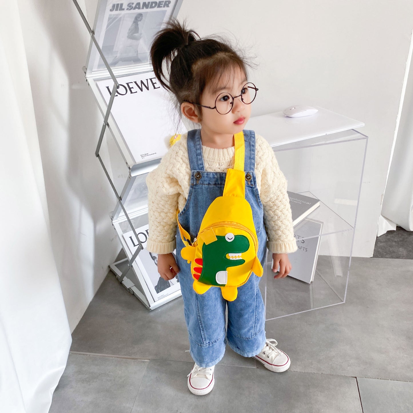 Children's Handsome Dinosaur Korean Style Small Cute Backpacks