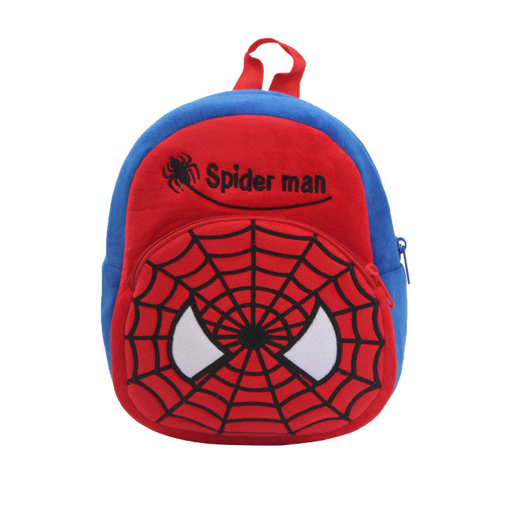 Children's Charming Cute Cartoon Boys Plush Backpacks