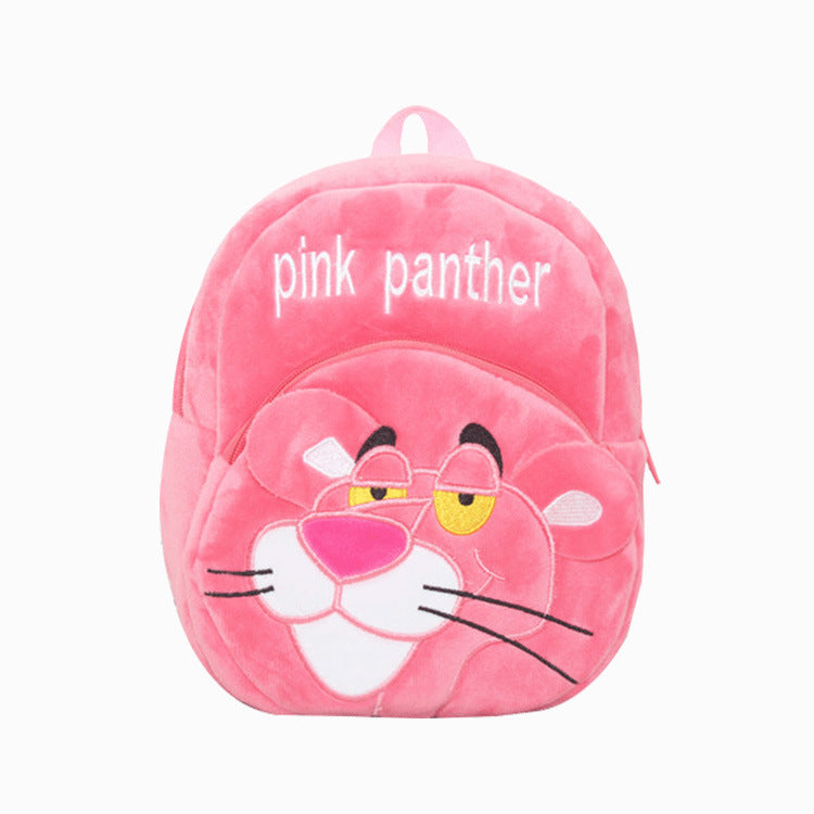 Children's Charming Cute Cartoon Boys Plush Backpacks