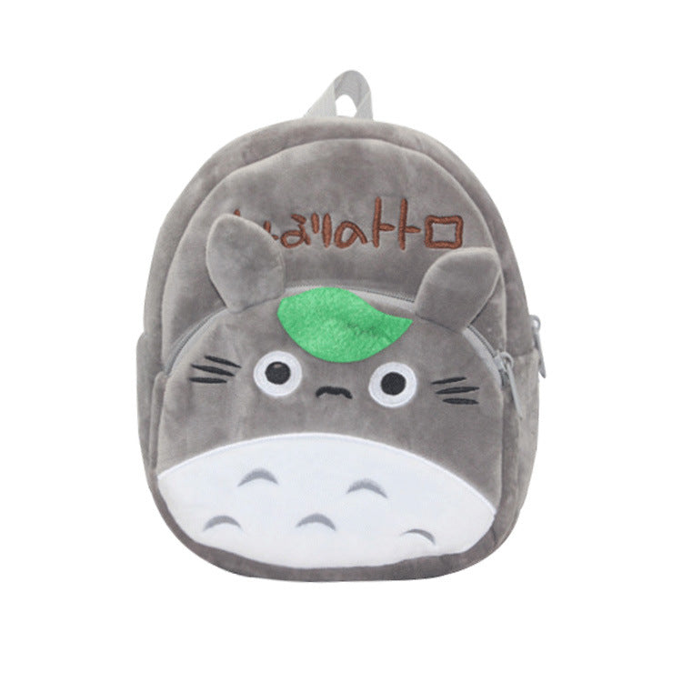 Children's Charming Cute Cartoon Boys Plush Backpacks