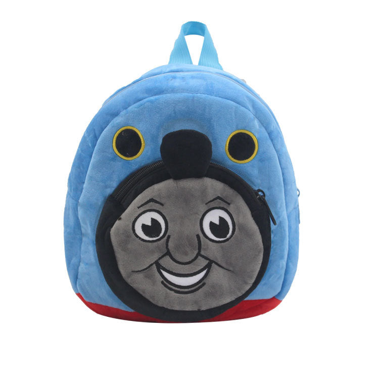 Children's Charming Cute Cartoon Boys Plush Backpacks