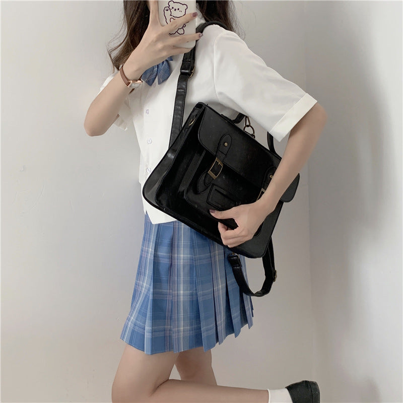 Trendy College Style With Uniform Large Backpacks