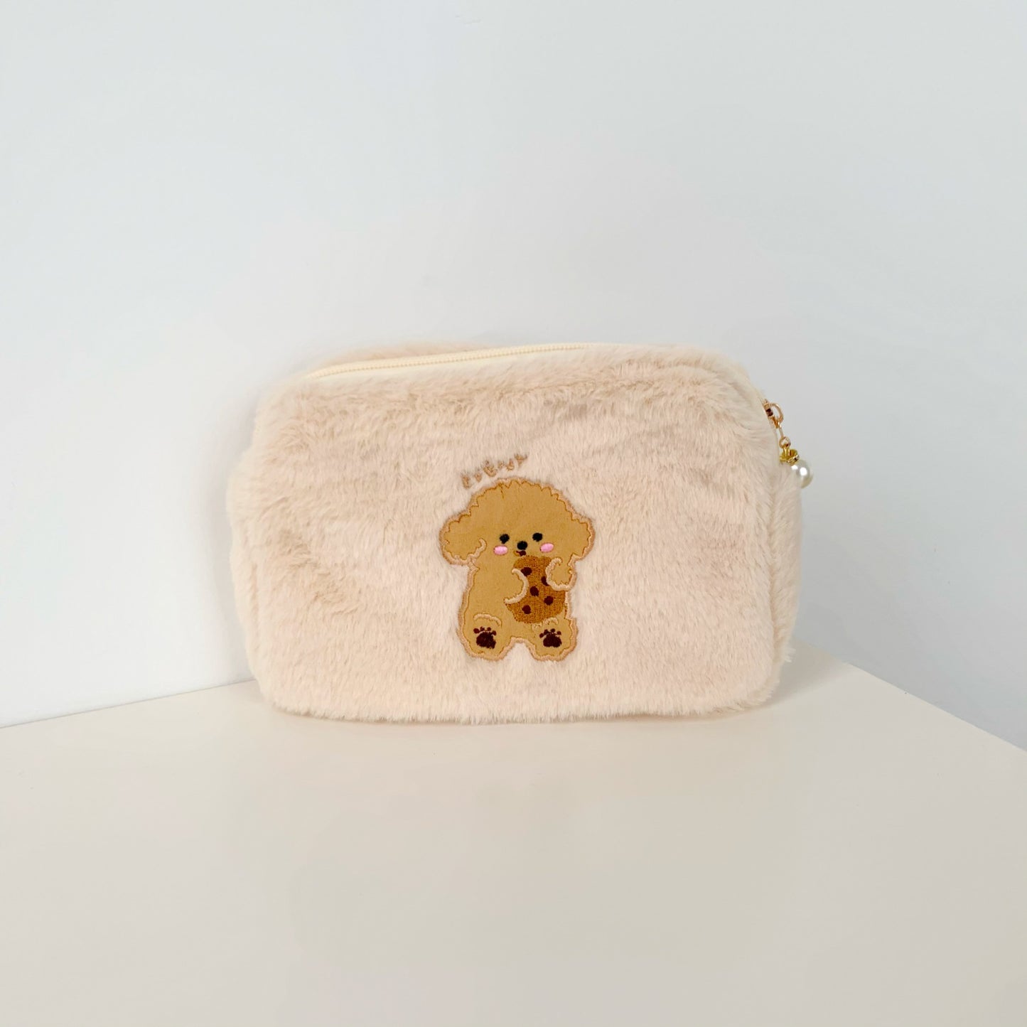 Sacs à cosmétiques de lavage de stockage portatifs d'ours mignon en peluche