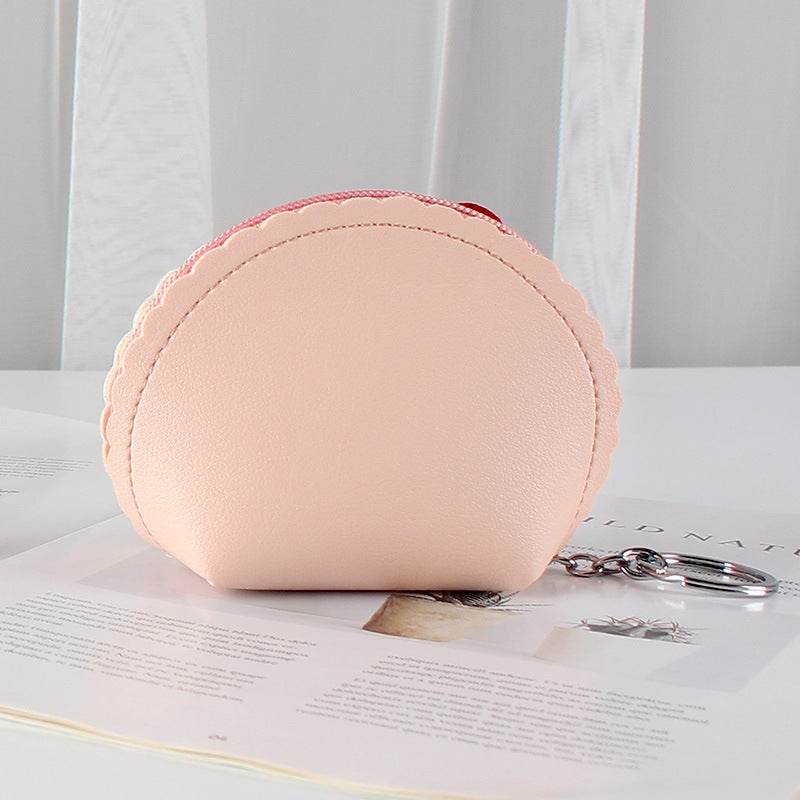 Women's Strawberry Ice Cream Cute Mini Small Change Coin Purses