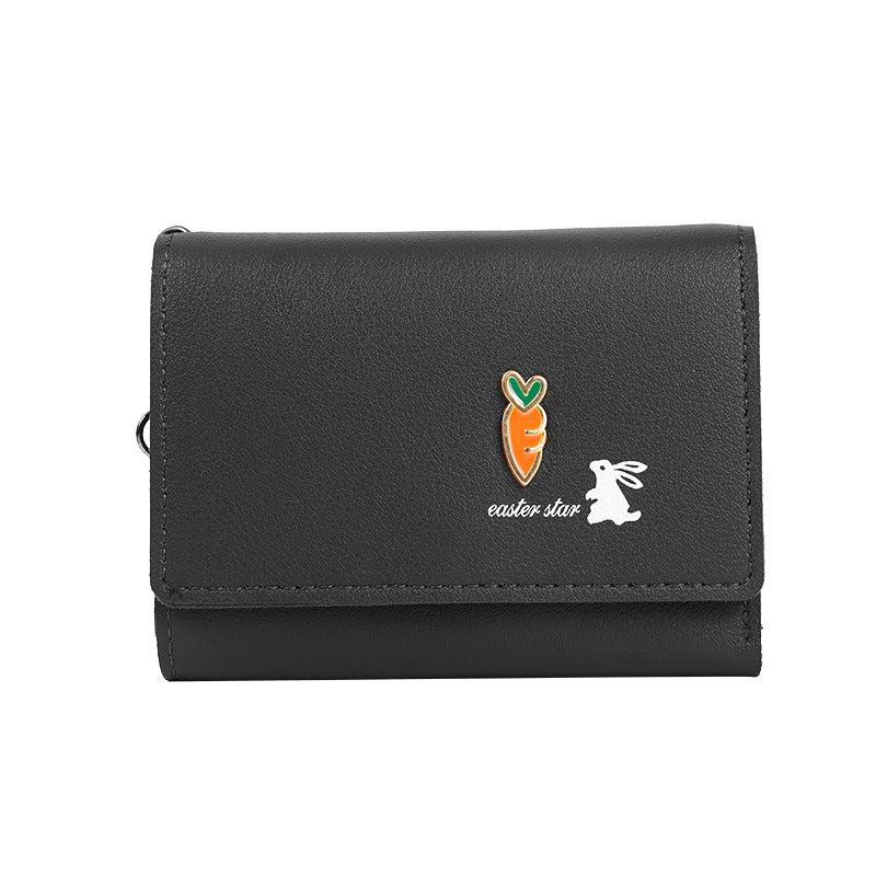 Women's Cute Short Small Mini Korean Style Ladies Wallets