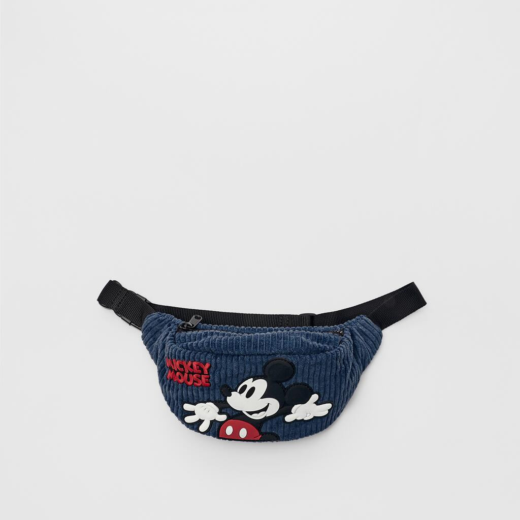 Blue Embroidered Red Mouse Plastic Head Bags