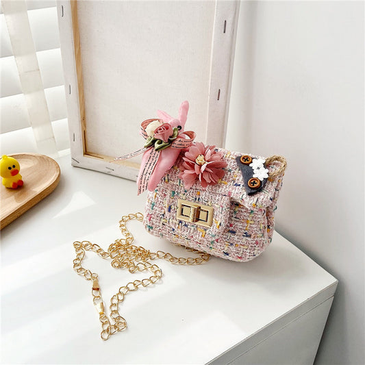 Children's Fashion Princess Korean Mini Style Chain Bags