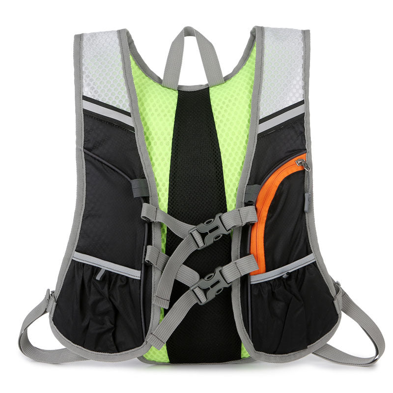 Women's & Men's & Multifunctional Nylon Running Safety Reflective Sports Backpacks