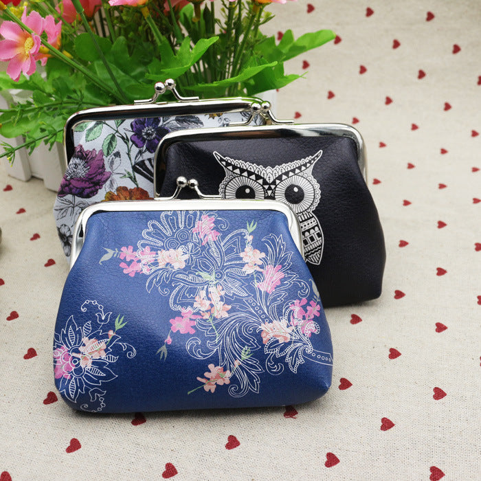 Printing Leather Creative Small Advertising Gift Coin Purses