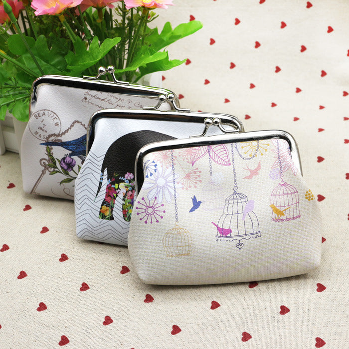 Printing Leather Creative Small Advertising Gift Coin Purses