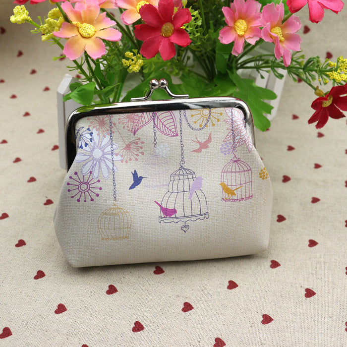 Printing Leather Creative Small Advertising Gift Coin Purses