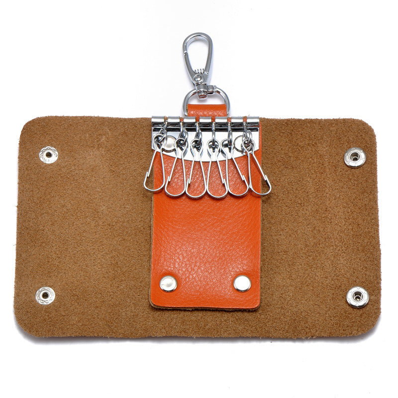 Men's Genuine Leather Stall Good Car Key Bags